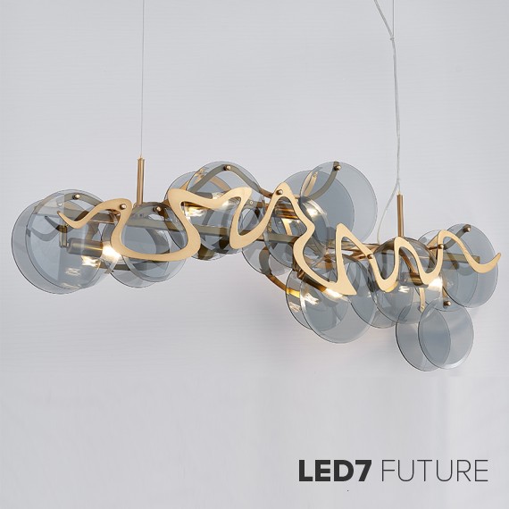 Loft Industry Modern - Money Line Chandelier